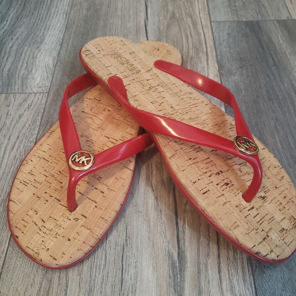 Michael Kors sandals red size 10